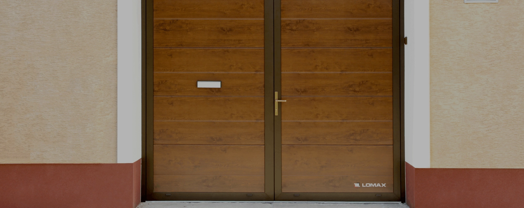 Kétszárnyú garázskapuk